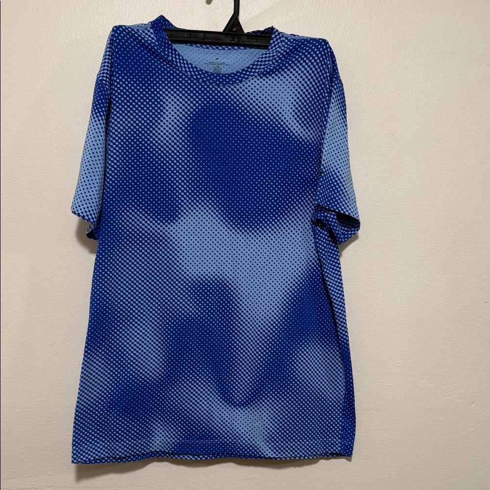 Fabletics men blue shirt size large